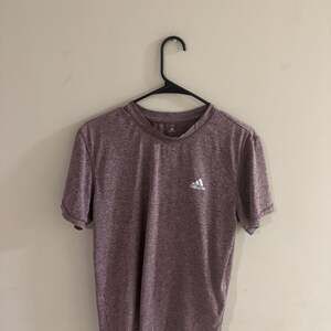 Adidas Heather Purple Athletic Performance Tee T-Shirt Men's Size m